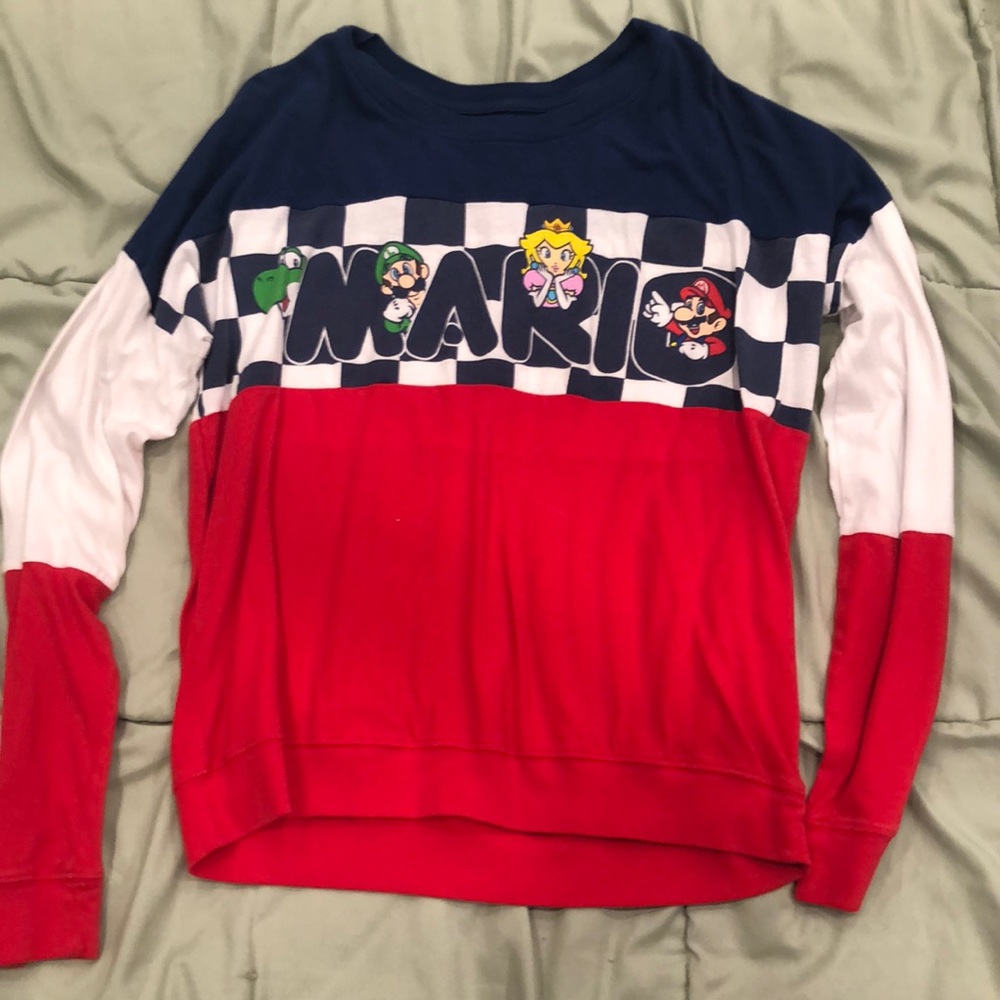 Super Mario Long-Sleeve T-Shirt